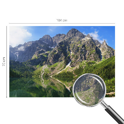 Visokokakovostna fototapeta s prikazom slikovitih gora