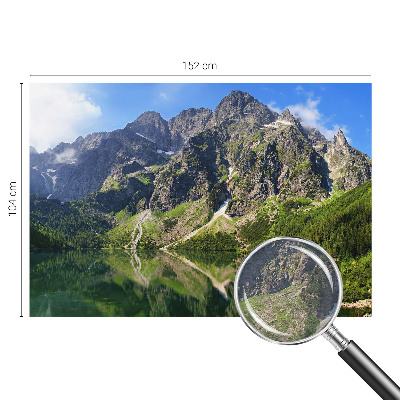 Visokokakovostna fototapeta s prikazom slikovitih gora