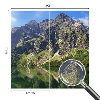 Visokokakovostna fototapeta s prikazom slikovitih gora