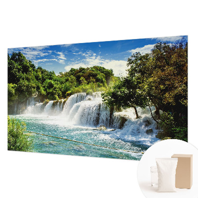 Flis fototapeta z motivom osupljivega slapa