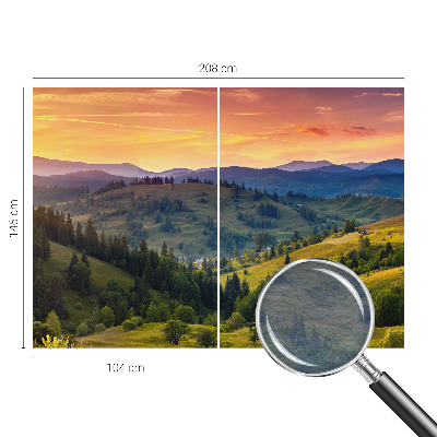 Tiskana fototapeta flis Gorska pokrajina