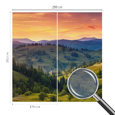 Tiskana fototapeta flis Gorska pokrajina