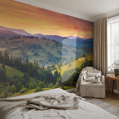 Tiskana fototapeta flis z motivom gorske pokrajine