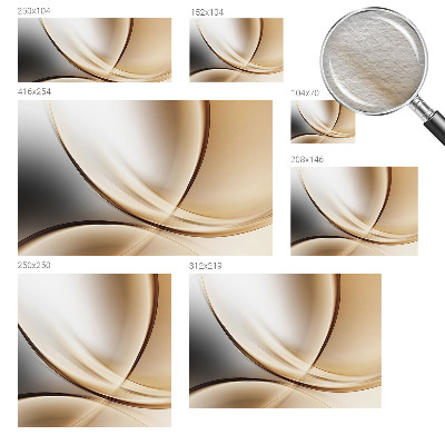 Fototapeta za steno Zaobljene črte