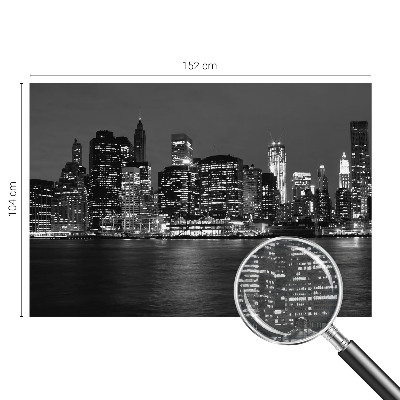 Moderna fototapeta Nočna metropola