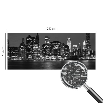 Moderna fototapeta Nočna metropola