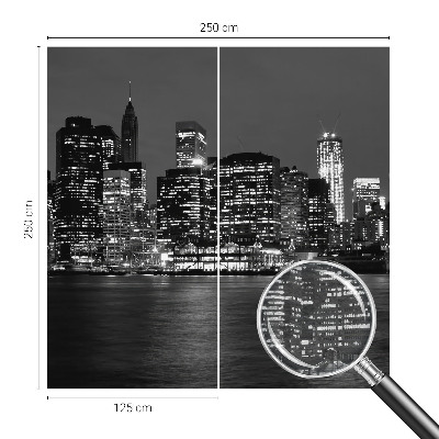 Moderna fototapeta Nočna metropola