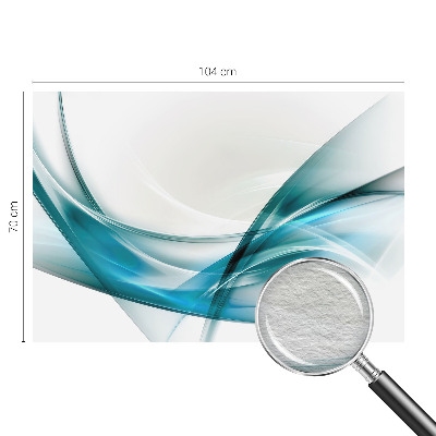 Fototapeta za dnevno sobo Modri ​​valovi