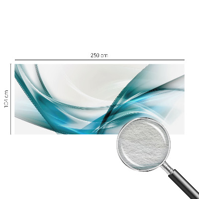 Fototapeta za dnevno sobo Modri ​​valovi