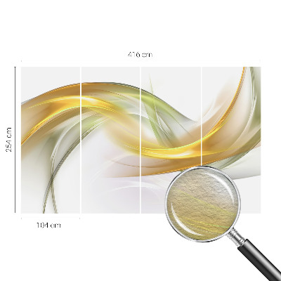 Fototapeta za spalnico z motivom Fluidna harmonija