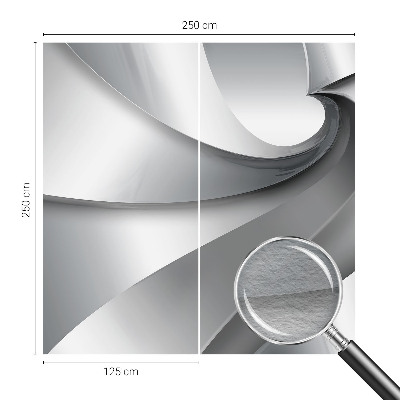 Flis fototapeta za otroško sobo z motivom geometričnih spiral