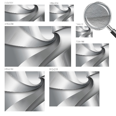 Flis fototapeta za otroško sobo z motivom geometričnih spiral