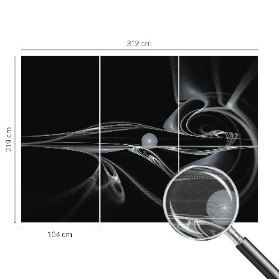 Moderna fototapeta z motivom tekočin