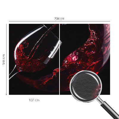 Flis fototapeta za otroško sobo Rdeče vino