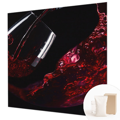 Flis fototapeta za otroško sobo z motivom rdečega vina