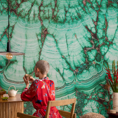 Dekorativna fototapeta Zeleni vzorci