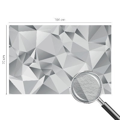 Flis fototapeta z abstraktno geometrijo