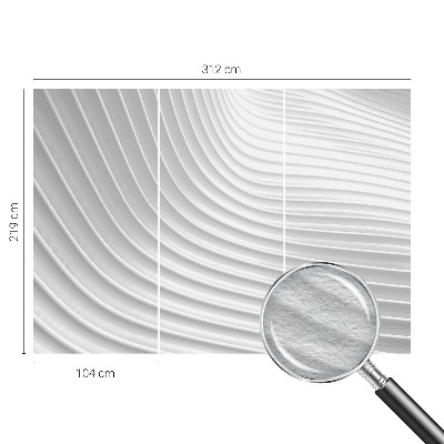 Foto tapeta z motivom elegantnih valov