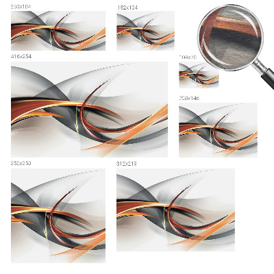 Stenska fototapeta flis Abstraktna dinamika