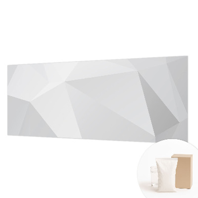 Netkana fototapeta Sivi trikotniki