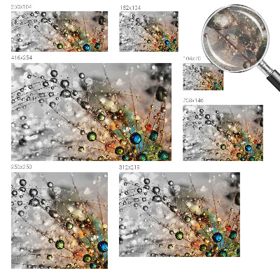 Fototapeta po meri Rosim dragulje