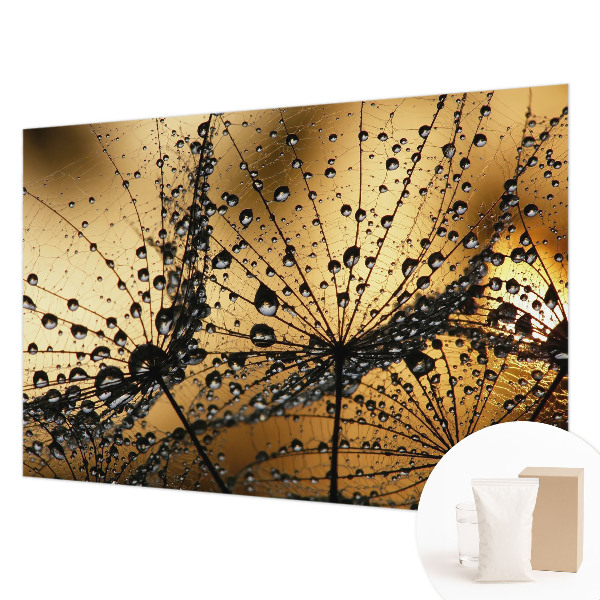 Fototapeta za spalnico Nežne kapljice