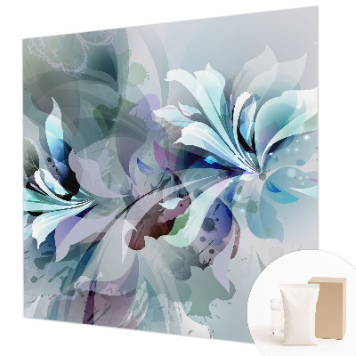 Flis fototapeta za otroško sobo Cvetlična abstrakcija