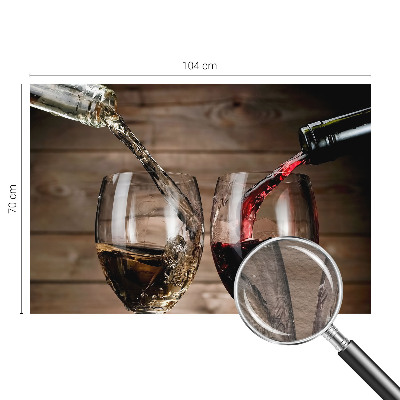 Visokokakovostna fototapeta Kozarci vina