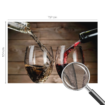 Visokokakovostna fototapeta Kozarci vina