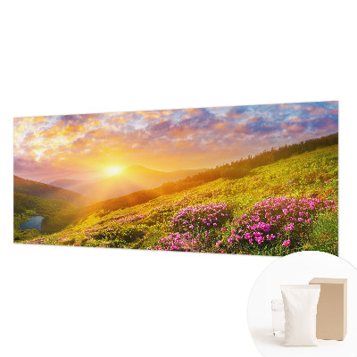 Fototapeta s tiskom z motivom gorskega zahoda