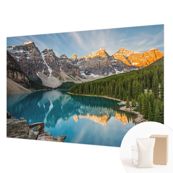 Stenska fototapeta flis Odsev v gorah