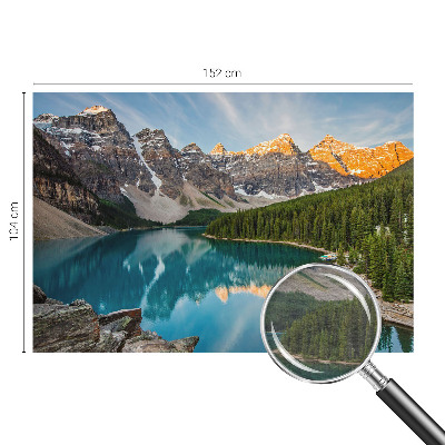 Stenska fototapeta flis Odsev v gorah