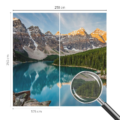 Stenska fototapeta flis Odsev v gorah