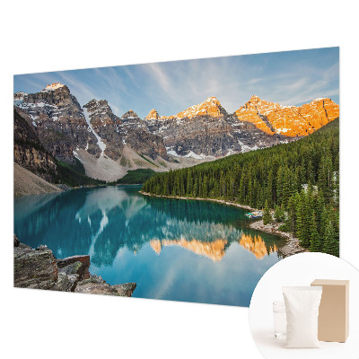 Stenska fototapeta flis Odsev v gorah