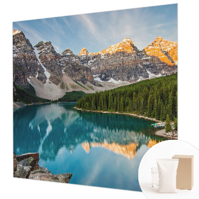 Stenska fototapeta flis Odsev v gorah