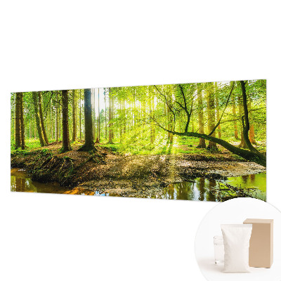 Flis fototapeta za otroško sobo z motivom zelene pokrajine