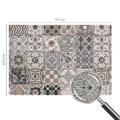 Stenska dekoracija fototapeta Vzorci ploščic