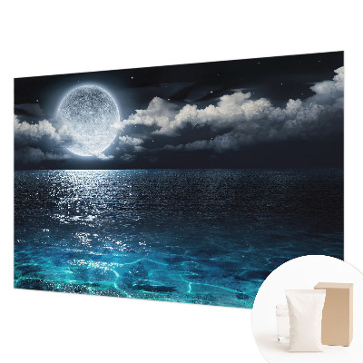 Flis fototapeta z motivom nočnega morja