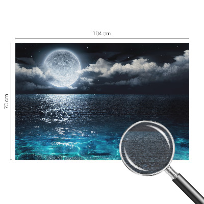 Flis fototapeta Nočno morje