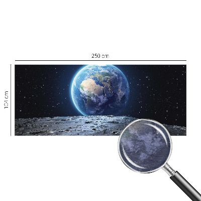 Netkana fototapeta s kosmično panoramo