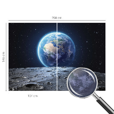 Netkana fototapeta Kozmična panorama