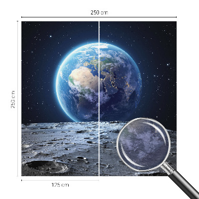 Netkana fototapeta Kozmična panorama