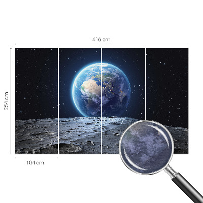 Netkana fototapeta Kozmična panorama