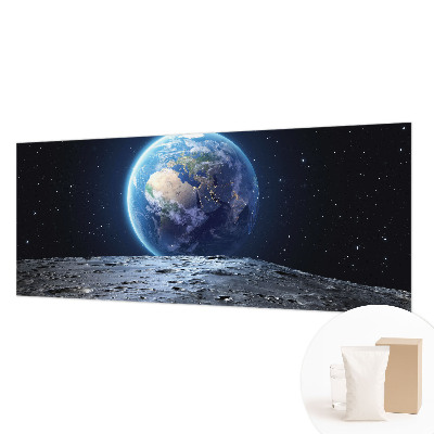 Netkana fototapeta s kosmično panoramo