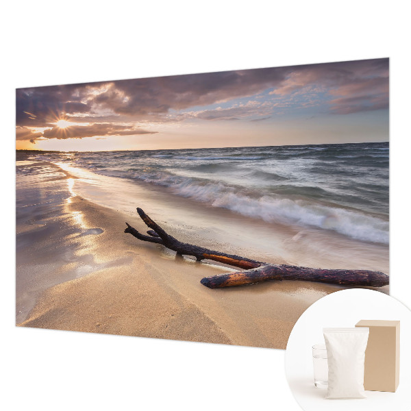 Tiskana fototapeta flis z motivom zahodne plaže