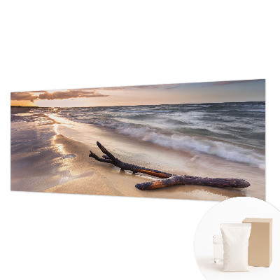 Tiskana fototapeta flis z motivom zahodne plaže