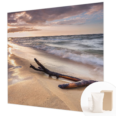 Tiskana fototapeta flis z motivom zahodne plaže