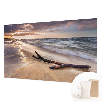Tiskana fototapeta flis z motivom zahodne plaže