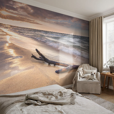 Tiskana fototapeta flis z motivom zahodne plaže