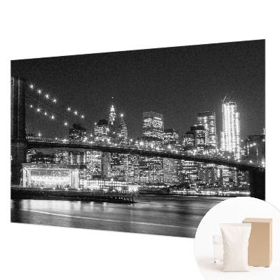 Stenska fototapeta flis z motivom nočne panorame